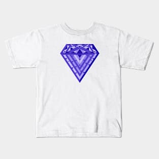 Blue diamond Kids T-Shirt